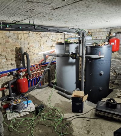 Wärmepumpe 2x17 kW Mehrfamilienhaus inkl. mit Puffer- und Brauchwasserspeicher Recklinghausen